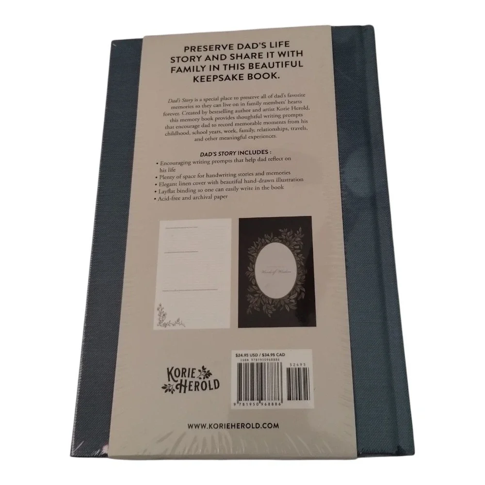 Dad's Story : A Memory and‎ Keepsake Journal for My Family by Korie Herold
